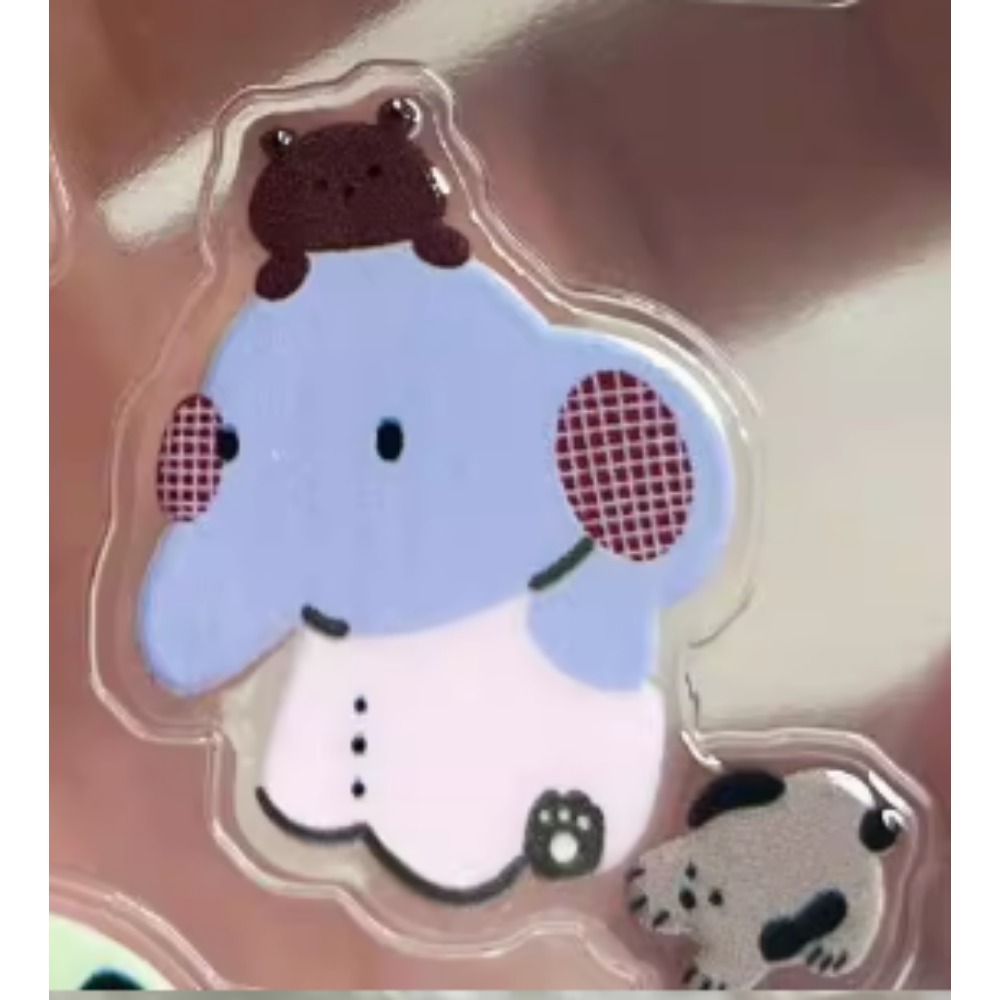 Phone Cases Rubber - Adesivi INS astratti kawaii a forma