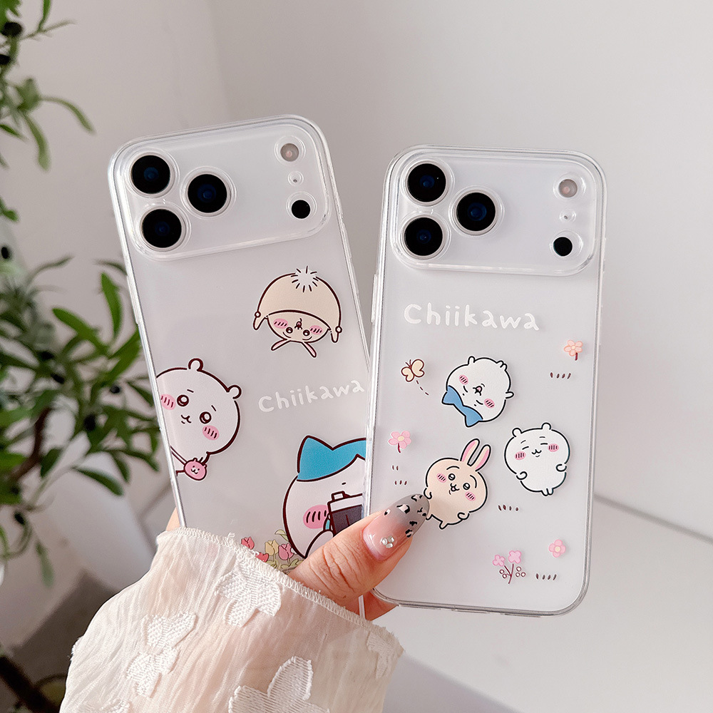 Cute Anime Case - Custodia Trasparente Morbida in TPU con