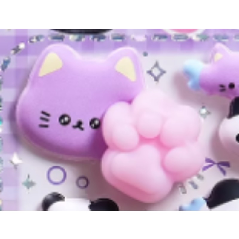 Phone Cases Rubber - Simpatico panda 3D cartone animato antistress