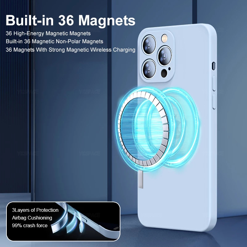 Custodia magnetica in silicone - Phone Cases That Charge Your Phone recensione e prezzo