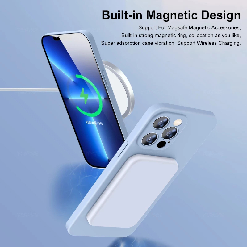 Custodia magnetica in silicone - Phone Cases That Charge Your Phone recensione e prezzo