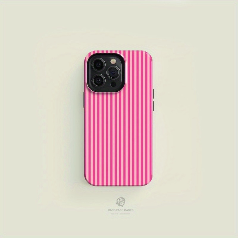 Custodia Rigida a Righe Rosa s - Buy Phone Cases recensione e prezzo