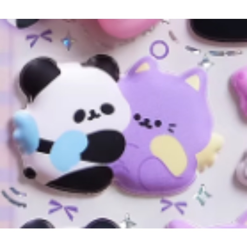 Simpatico panda 3D cartone ani - Phone Cases Rubber recensione e prezzo
